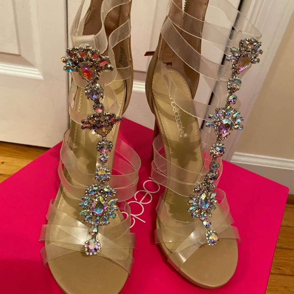 Ursula dress sandals from Shoe Dazzle.